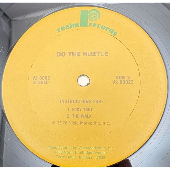 Do the Hustle 2 LP 70s Dance Instruction Records Foxy Trot Tango Bump Rope - Picture 5 of 8
